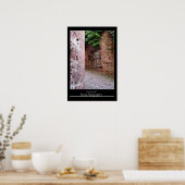 Inside Castle Walls-Heidelberg, Duitsland Poster (Keuken)