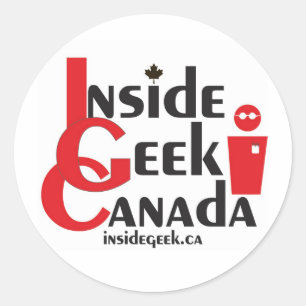 Inside Geek Canada Stickers