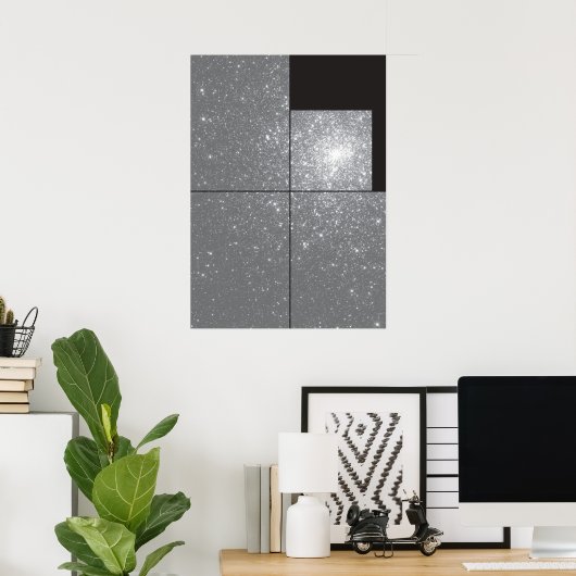 Inside Global Cluster M15 Poster (Thuiskantoor)