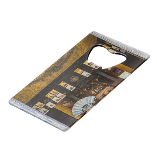 Inside Konchi-In tempel, Kyoto Creditkaart Flessenopener (Voorkant Gekanteld)