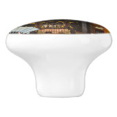 Inside Konchi-In tempel, Kyoto Keramische Knop (Zijkant)