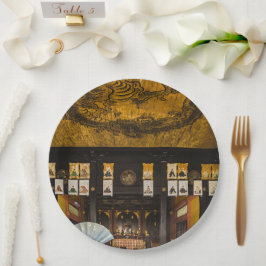 Inside Konchi-In tempel, Kyoto Papieren Bordje