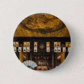 Inside Konchi-In tempel, Kyoto Ronde Button 5,7 Cm (Voorkant)