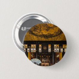 Inside Konchi-In tempel, Kyoto Ronde Button 5,7 Cm