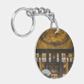 Inside Konchi-In tempel, Kyoto Sleutelhanger (Voorkant Links)