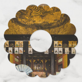 Inside Konchi-In tempel, Kyoto Wijnglaslabel