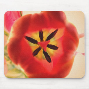 Inside Light Tulip Art Mousepad Muismat
