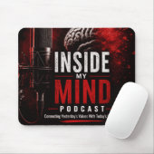 Inside My Mind Podcast Muismat (Met muis)