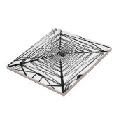 Inside Oil Drill Rig Sketch Tegeltje (Zijkant)