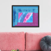 Inside Out The Purplue Canvas Afdruk (Insitu (Woonkamer))