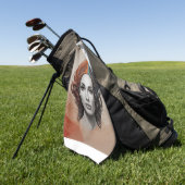 Inside Out Vivid Girl Golfhanddoek (Groen)