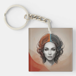 Inside Out Vivid Girl Sleutelhanger