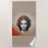 Inside Out Vivid Girl Strandlaken (Voorkant)