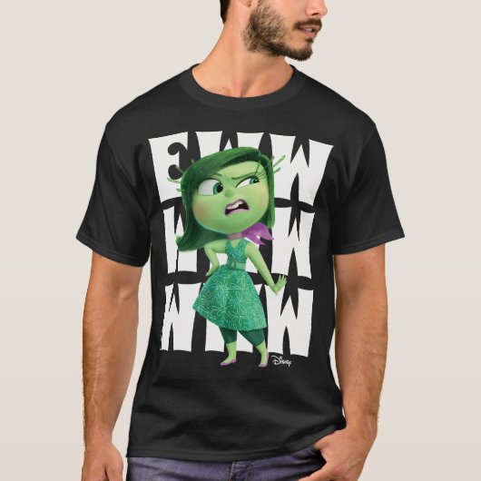 Inside Out - Walgingkarakter Ewww T-shirt (Voorkant)