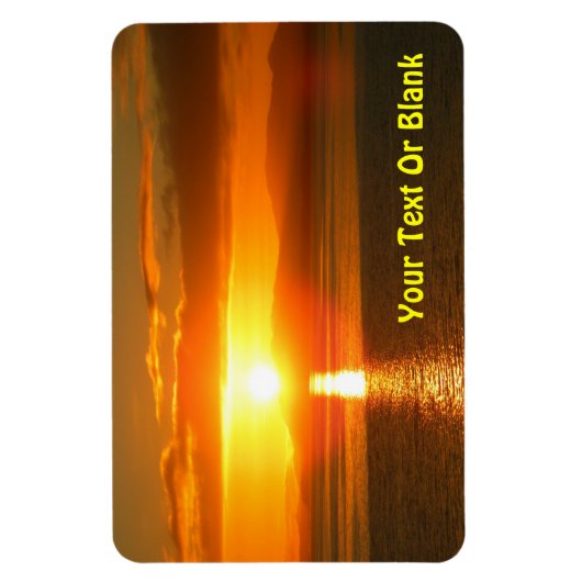 Inside Passage Sunset Magneet (Verticaal)