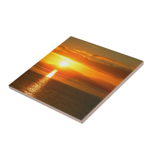 Inside Passage Sunset Tegeltje (Zijkant)