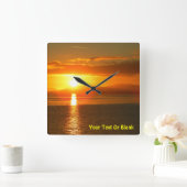 Inside Passage Sunset Vierkante Klok (Huis)