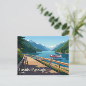 Inside Passage USA Briefkaart (Staand voorkant)
