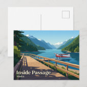 Inside Passage USA Briefkaart (Voorkant / Achterkant)