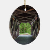 Inside Sandy Creek Bridge Hillsboro Missouri Keramisch Ornament (Rechts)
