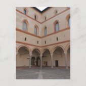 Inside Sforza Castle - Milano, Italia Briefkaart (Voorkant)