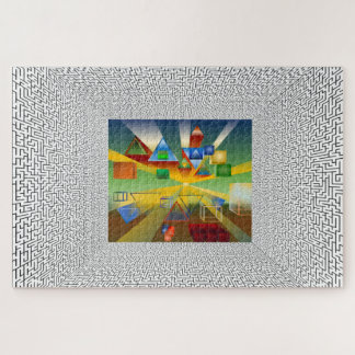 Inside the Box Jigsaw Puzzle Legpuzzel