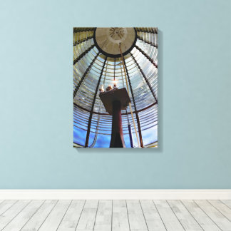 Inside the Fresnel Lens Canvas Afdruk