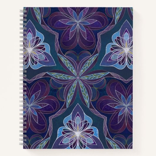 "Inside the Magnolia Mirror" Spiraal Notebook Notitieboek (Voorkant)