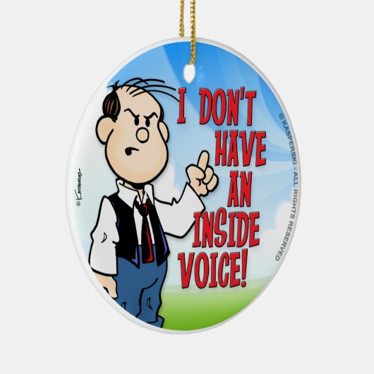 Inside Voice Keramisch Ornament (Rechts)