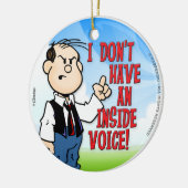 Inside Voice Keramisch Ornament (Links)