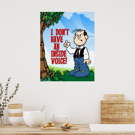 Inside Voice Poster (Keuken)