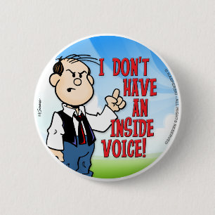 Inside Voice Ronde Button 5,7 Cm
