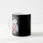 Insider Trading Trump - Grappig  Koffiemok (Voorkant links)