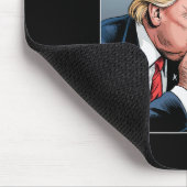 Insider Trading Trump - Grappig Muismat (Hoek)