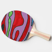 "Insides out" Abstracte pingpongpeddel Tafeltennisbatje (Zijkant)