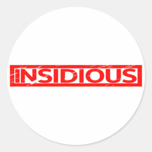 Insidious Stamp Ronde Sticker