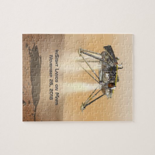 InSight Landing op Mars Legpuzzel (Horizontaal)
