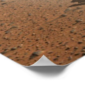 InSight Landing op Mars Poster (Hoek)