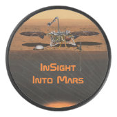 InSight Mars Lander Missie Hockey Puck (Voorkant)
