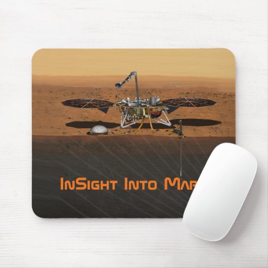 InSight Mars Lander Mission Muismat (Met muis)