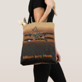 InSight Mars Lander Mission Tote Bag (Dichtbij)