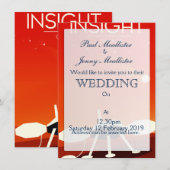 Insight Mars Lander Space Art Kaart (Voorkant / Achterkant)