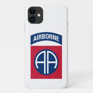 Insignes van de 82e Luchtlandingsdivisie Militair Case-Mate iPhone Case