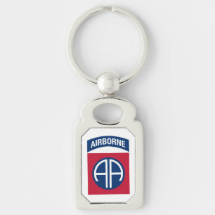 Insignes van de 82e Luchtlandingsdivisie Militair Sleutelhanger