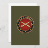 Insignes van de Field Artillery Branch (Voorkant / Achterkant)