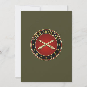 Insignes van de Field Artillery Branch