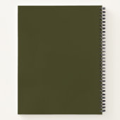 Insignes van de Field Artillery Branch Notitieboek (Achterkant)