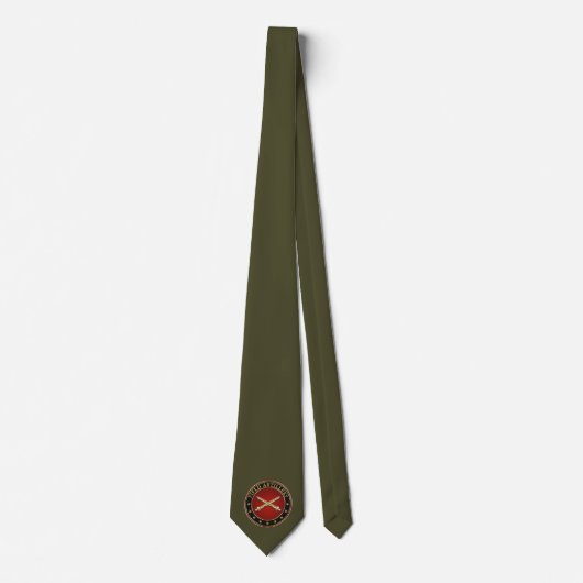 Insignes van de Field Artillery Branch Stropdas (Voorkant)