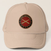 Insignes van de Field Artillery Branch Trucker Pet (Voorkant)