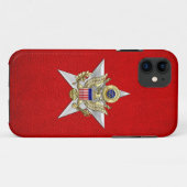 Insignes van de generale staf Case-Mate iPhone case (Achterkant (horizontaal))
